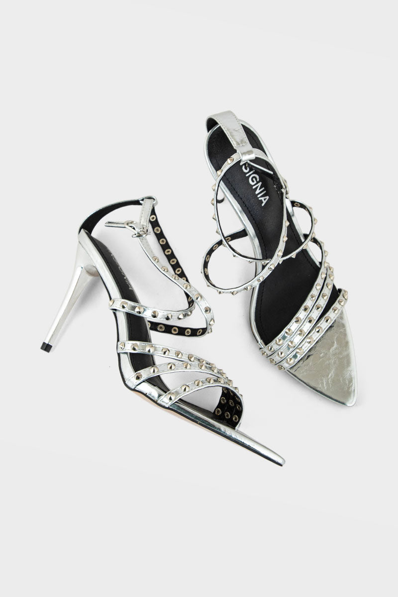 Party Wear Sandal IP2034-Silver