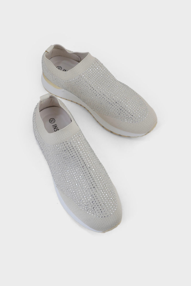 Casual Sneakers IC7508-Beige