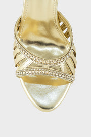 Party Wear Sandal IP2085-Gold