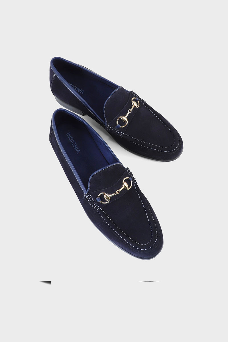 Men Formal Loafers MF7000-Navy