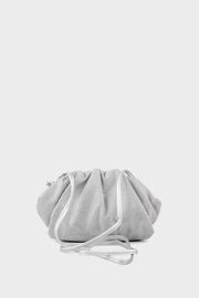 Party Wear Clutch BK4161-Silver