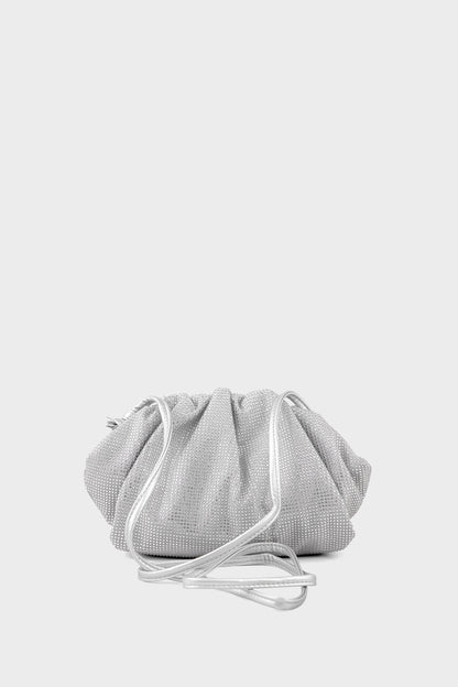 Party Wear Clutch BK4161-Silver