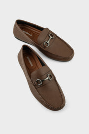 Men Casual Driving Mocs MC4024-Brown