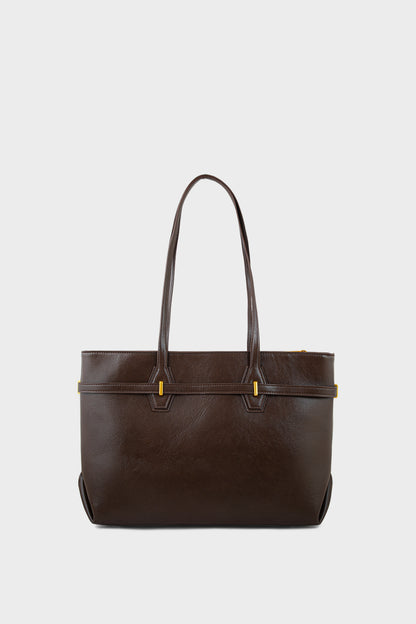 Tote Hand Bags BS2318-Dark Brown