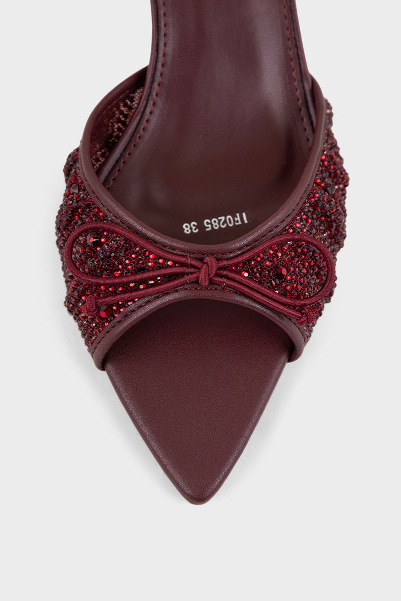 Formal Slip On IF0285-Maroon