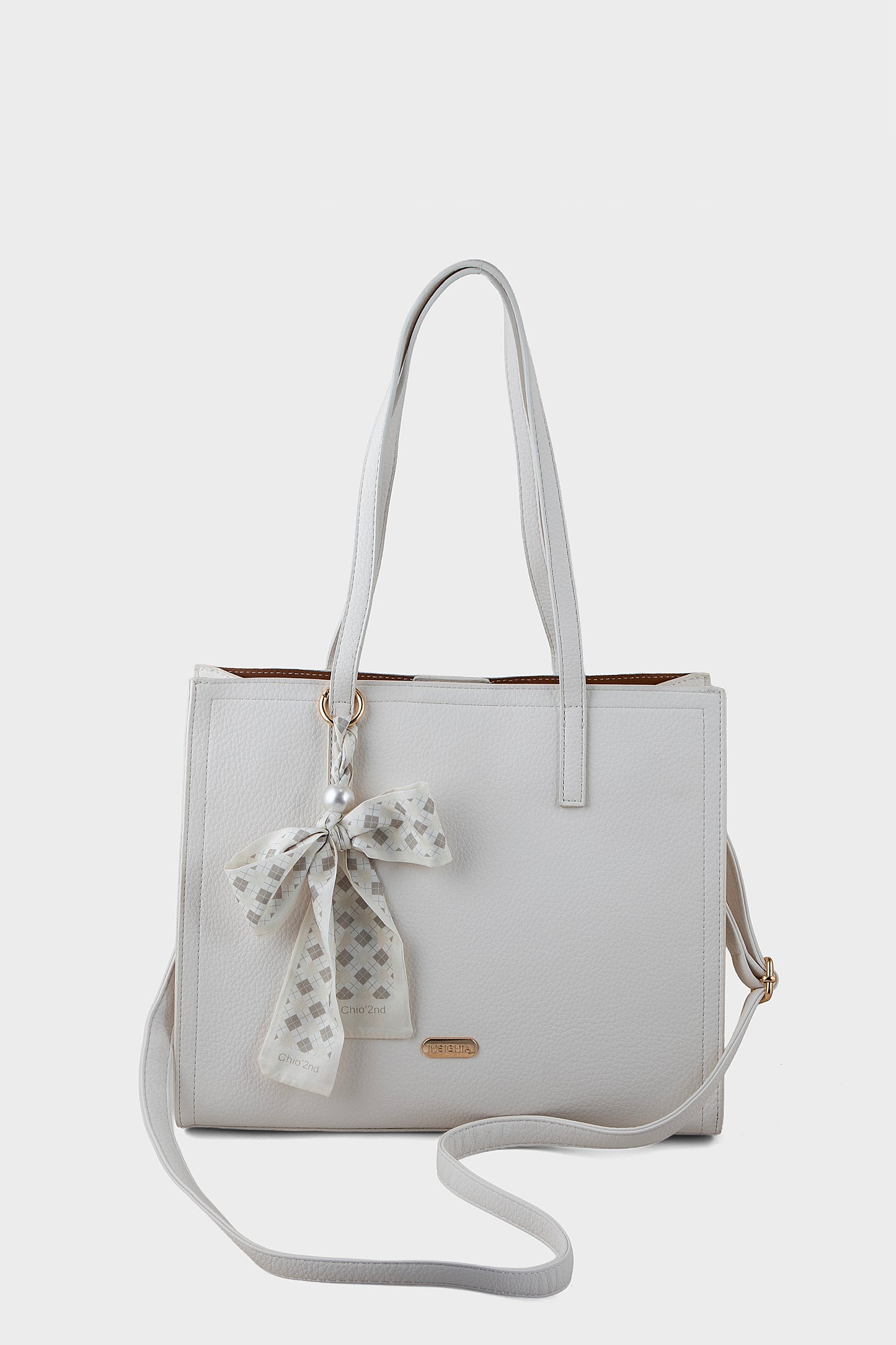 Tote Hand Bags BS2320-White