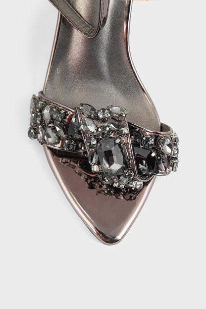 Party Wear Sandal IP2074-Pewter
