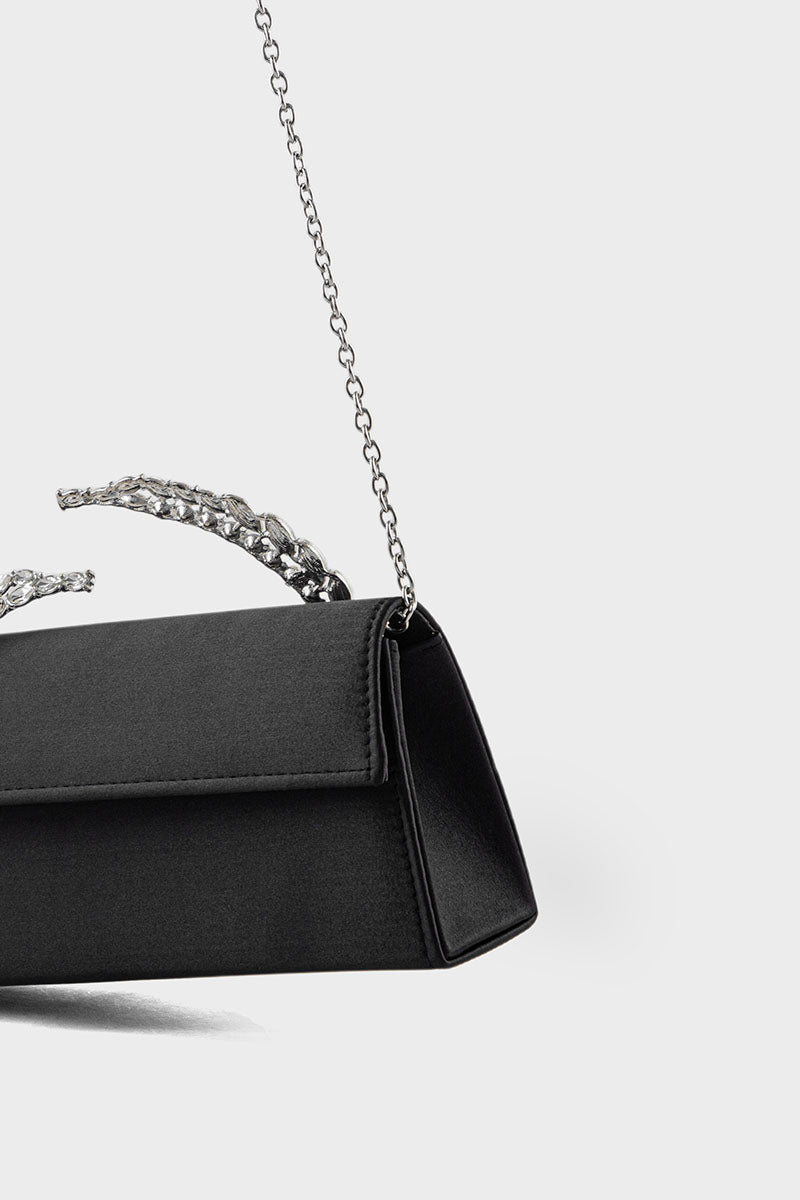 Party Wear Clutch BK4122-Black