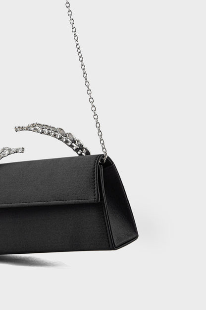 Party Wear Clutch BK4122-Black