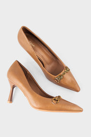 Formal-Court Shoes-IF5057-Camel