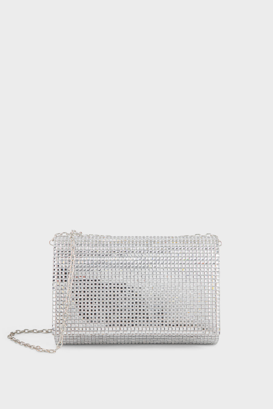 Party Wear Clutch BK4152-Silver