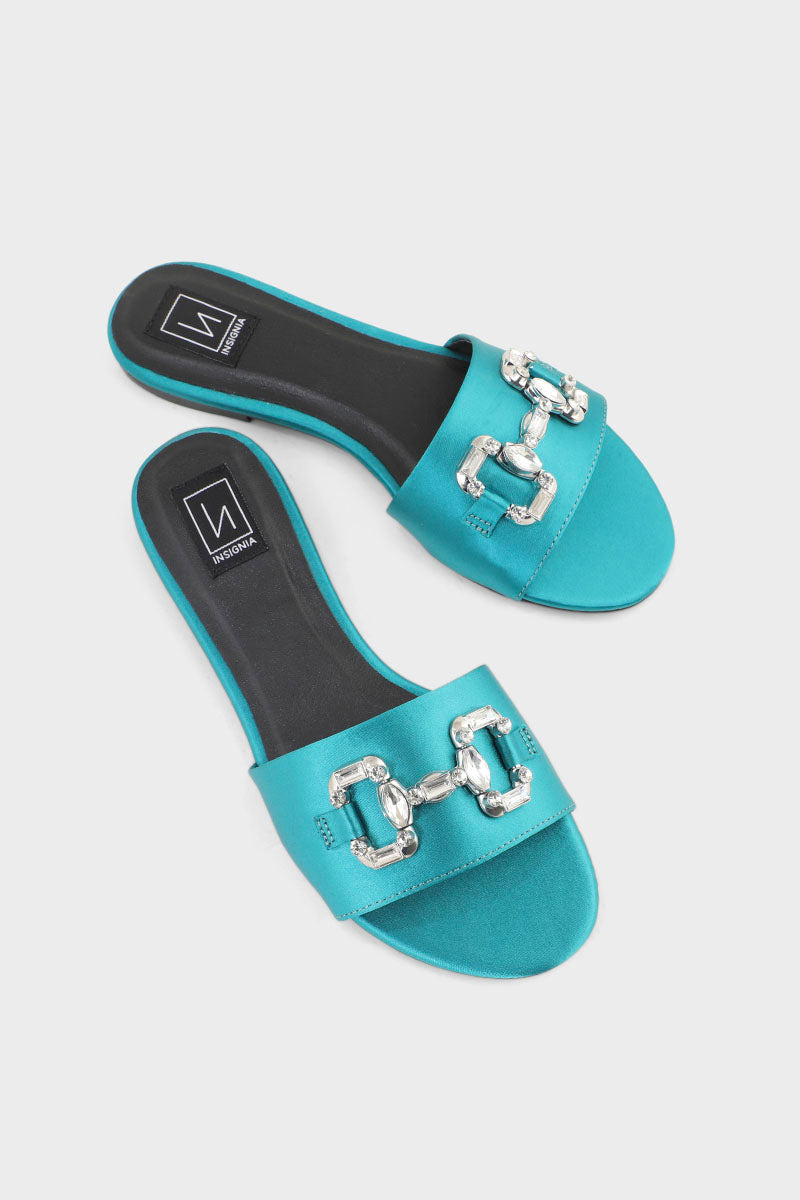 Formal Slip On IF0008-Teal Green