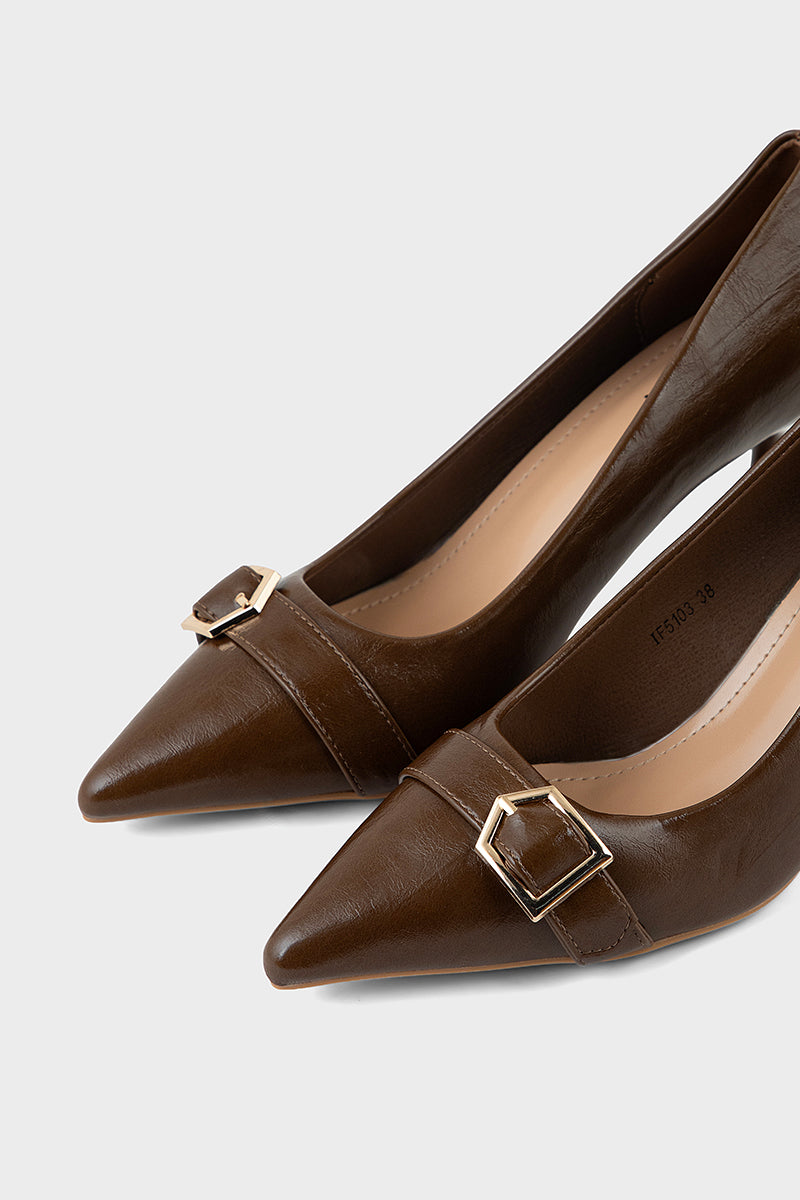 Formal Court Shoes IF5103-Coffee