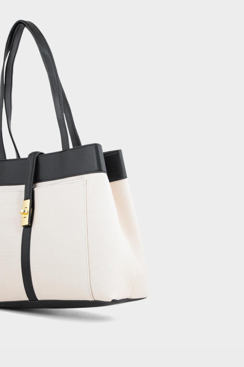 Tote Hand Bags BS2128-Black