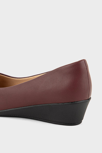 Comfort Court Shoes IK5003-Maroon