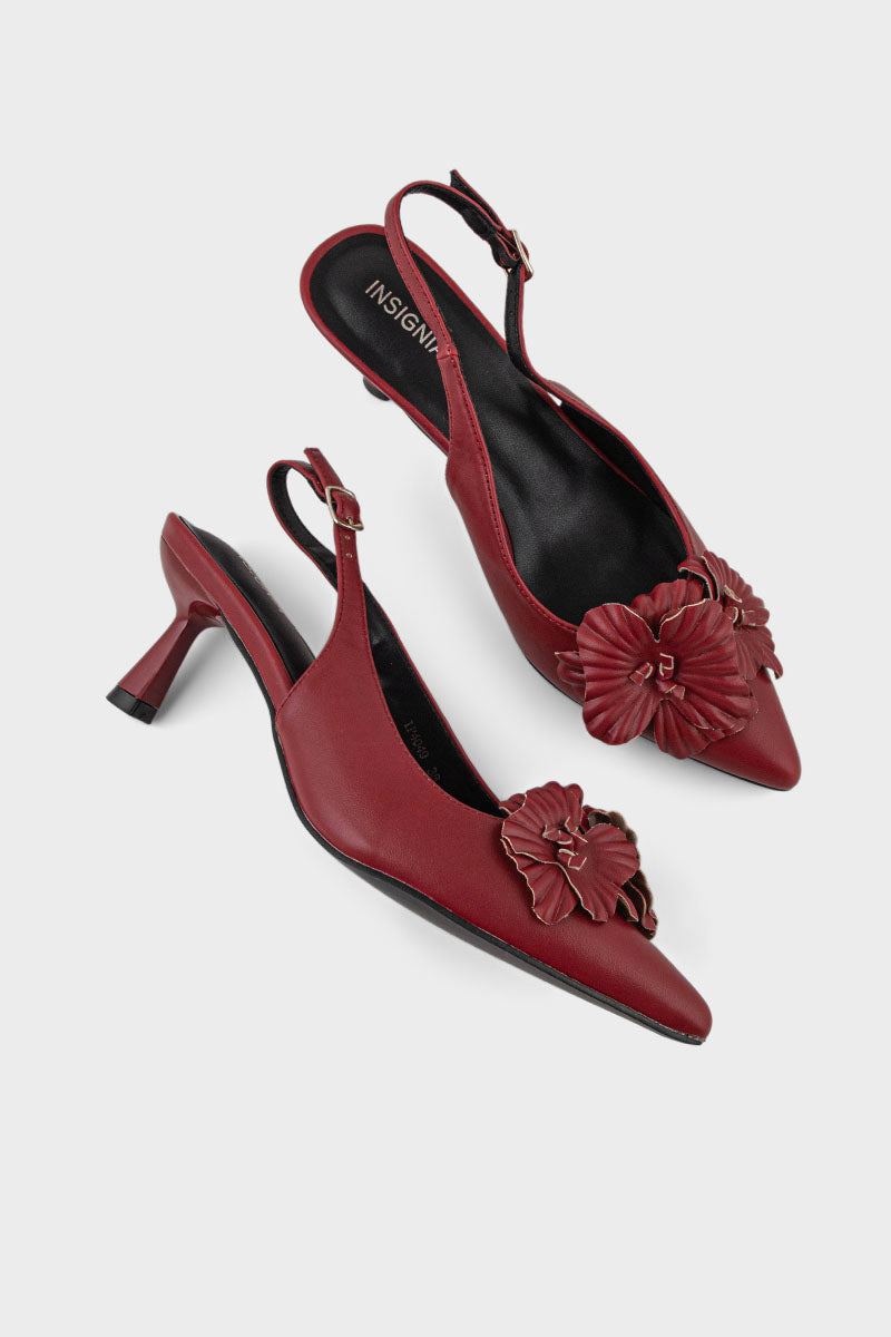 Formal Sling Back IF4049-Maroon