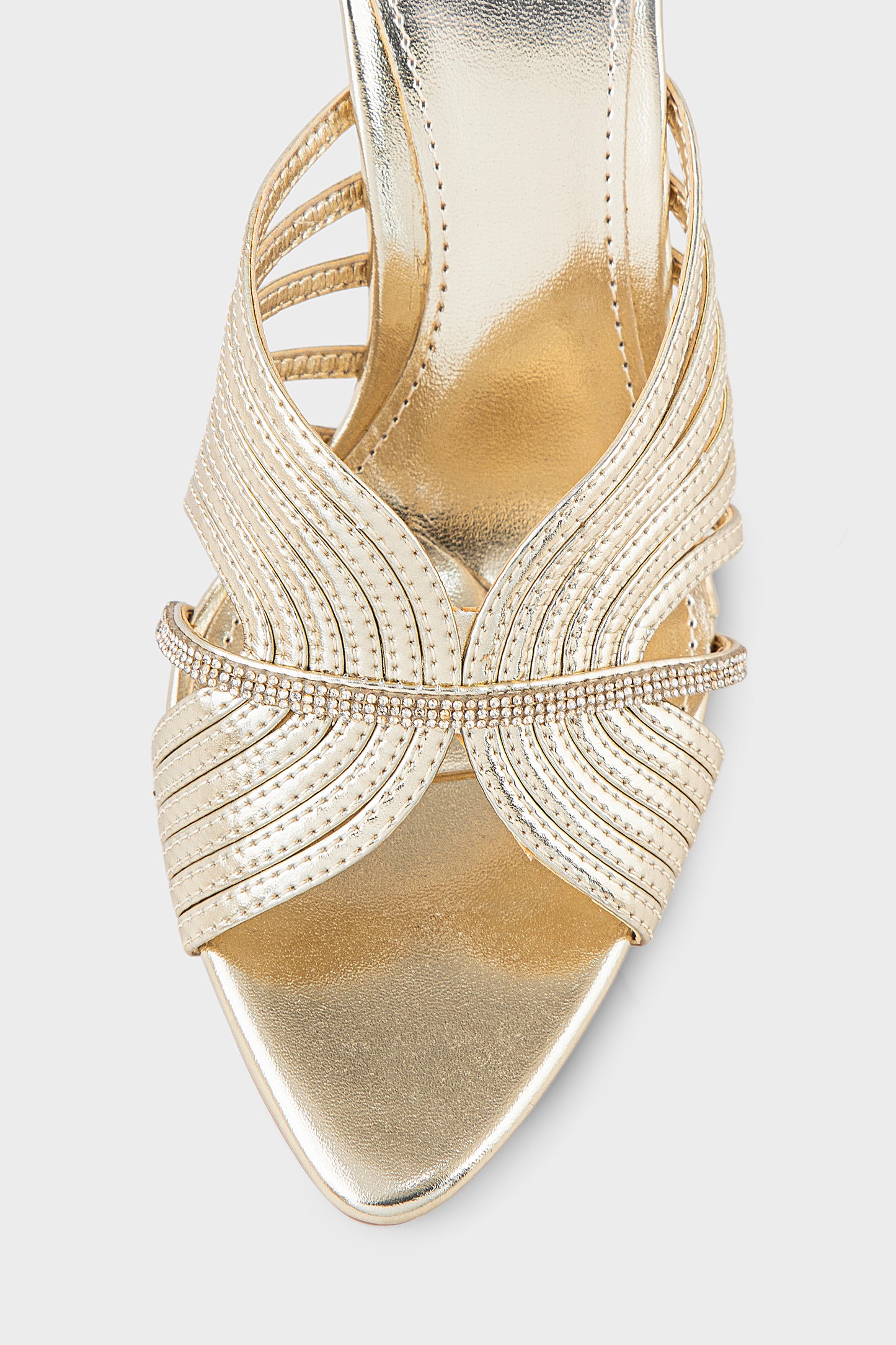 Party Wear Slip On IP0108-Gold
