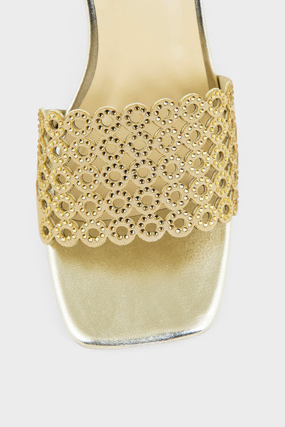 Party Wear Slip On IP0111-Gold