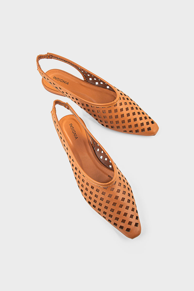 Casual Sling Back IC4007-Tan