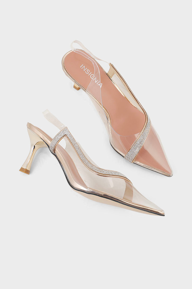 Formal Sling Back I47276-Rose Gold