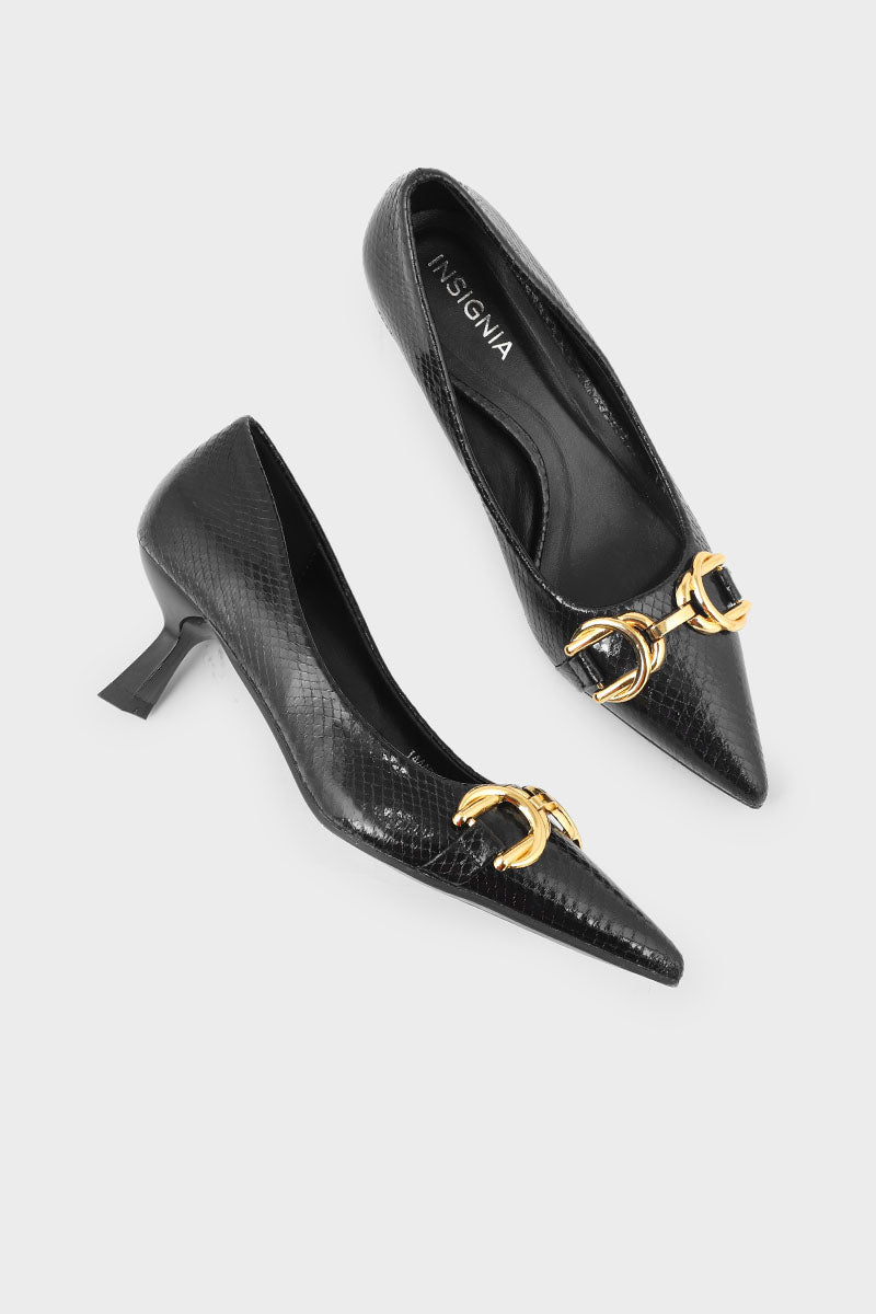 Formal Court Shoes I44466-BLACK – Insignia PK