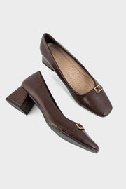 Formal Court Shoes IF5054-Dark Brown