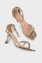 Party Wear Sandal IP2049-Gold