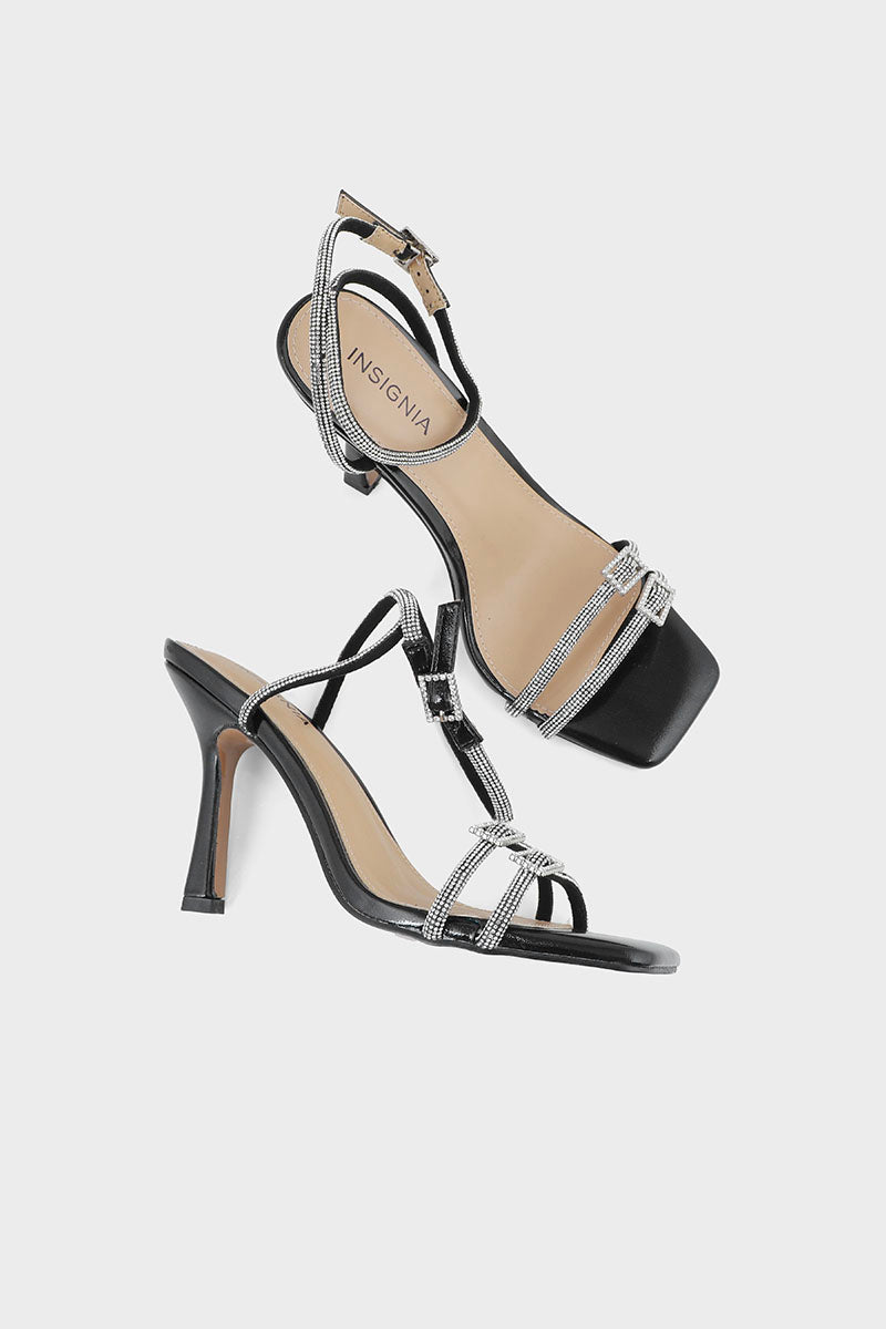 Party Wear Sandal IP2003-Black