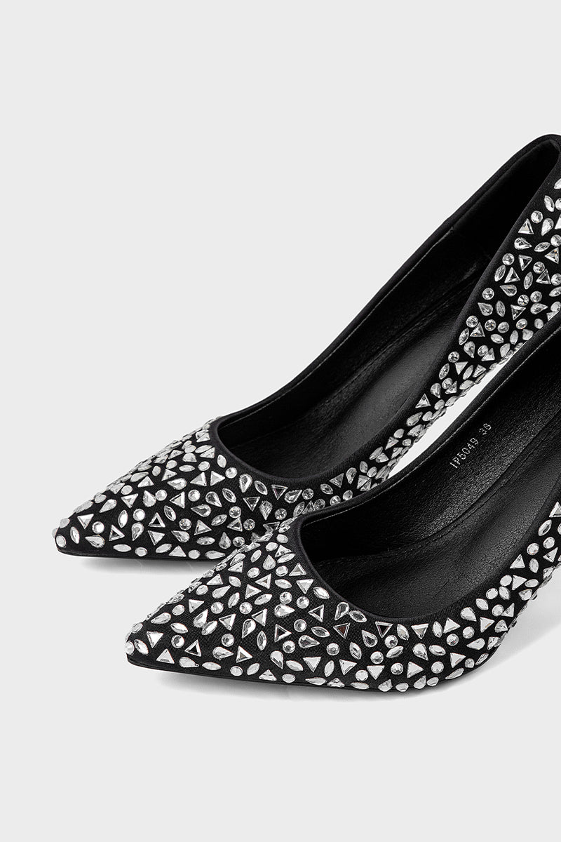 Pary Wear Court Shoes IP5049-Black