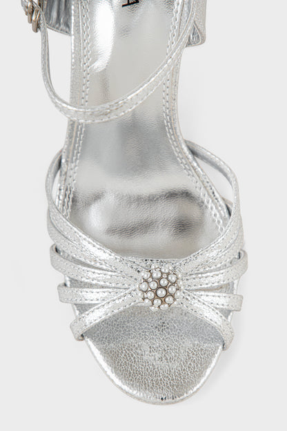 Party Wear Sandal IP2064-Silver