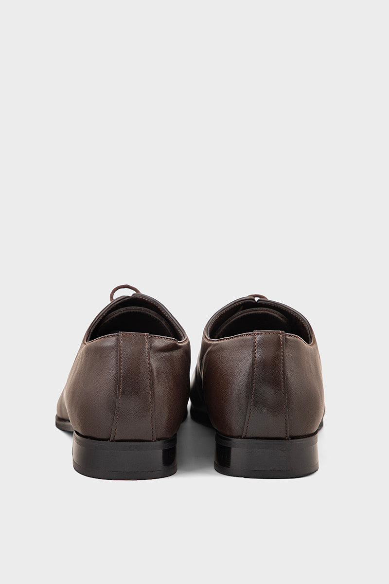 Men Formal Oxford MF8014-Dark Brown
