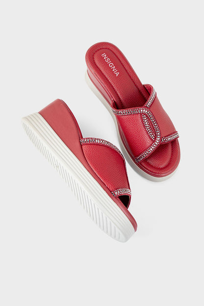 Comfort Slip On IK0051-Maroon