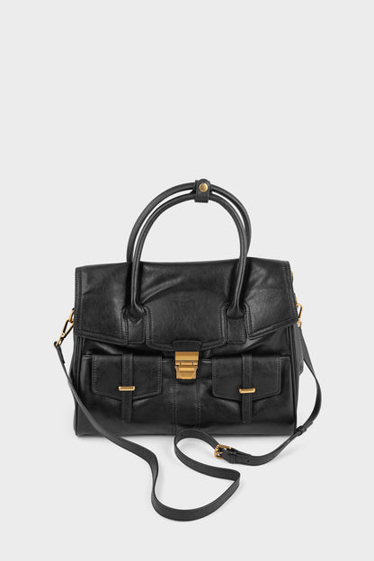 Satchel Shoulder Bags BH0226-Black