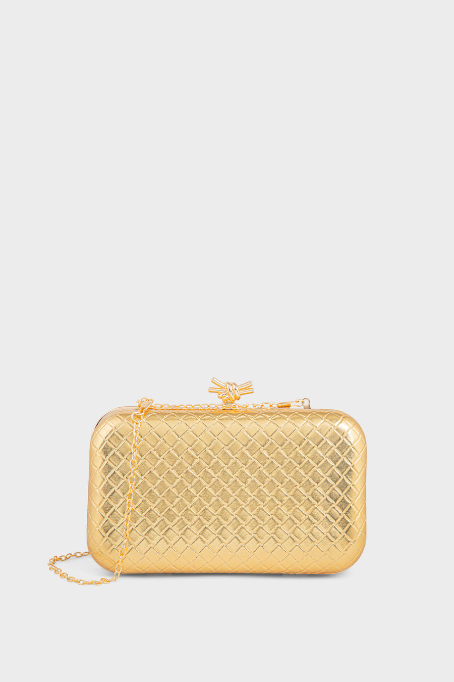 Party Wear Clutch BK4143-Gold