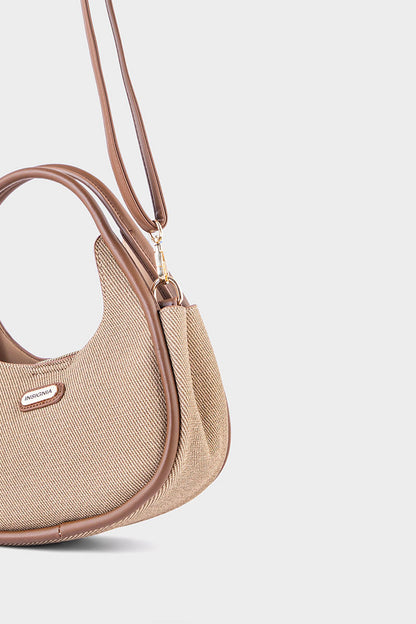 Hobo Hand Bags BH0053-Brown