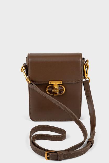 Cross Shoulder Bags BS2357-Brown
