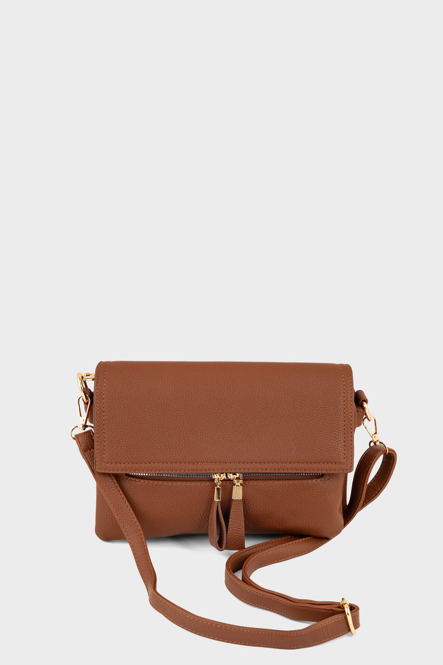 Cross Shoulder Bags BS2299-Tan