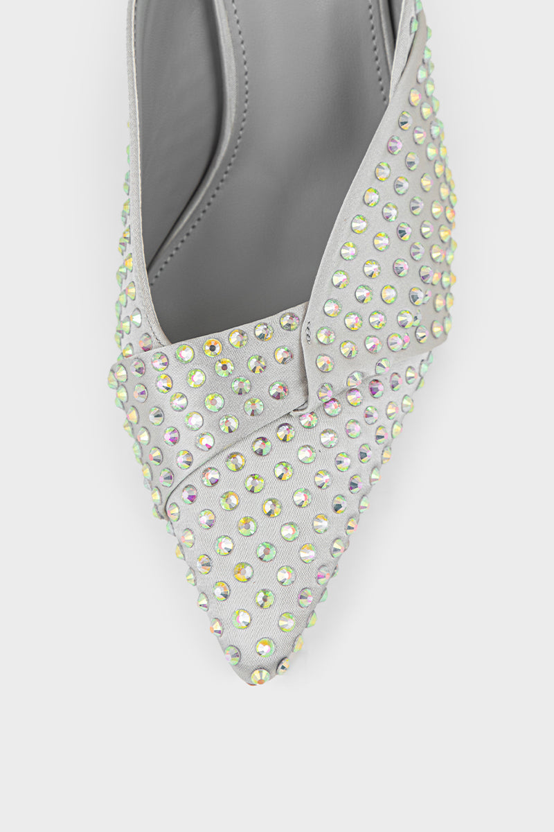 Party Wear Mule IP8516-Grey