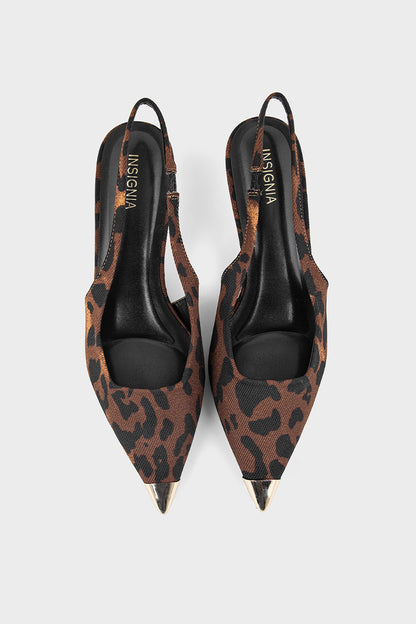 Formal Sling Back IF4089-Cheetah
