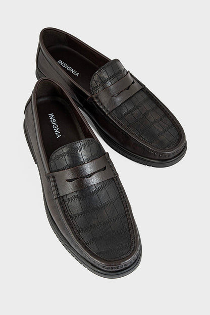 Men Casual Moccasin MC4013-Brown