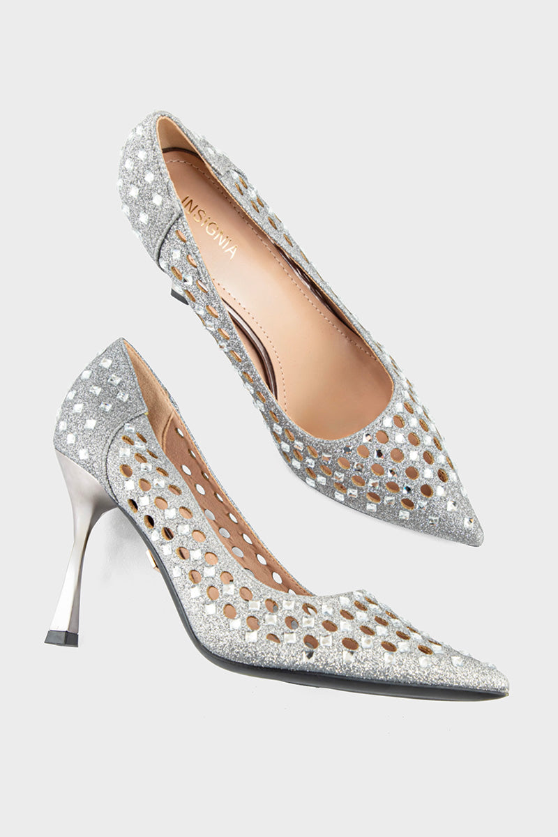 Party Wear-Court Shoes-IP5015-Grey