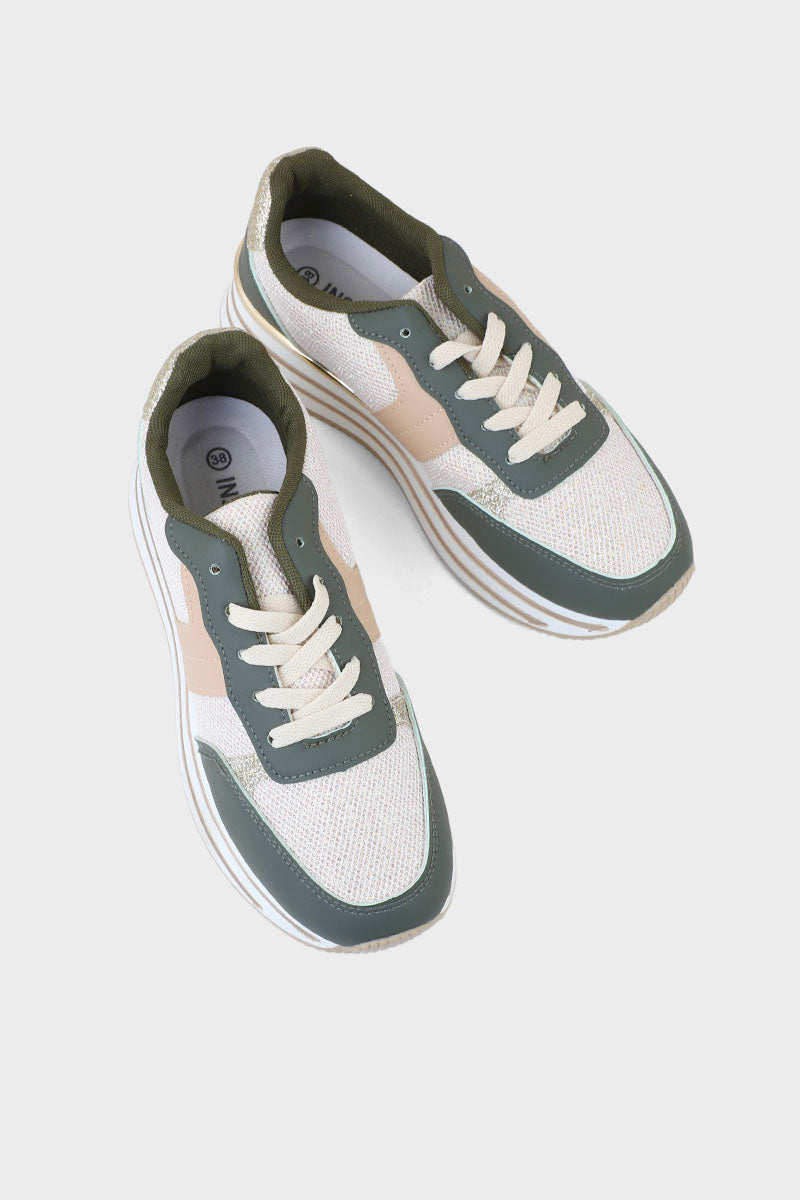 Casual Sneakers I57075-Green