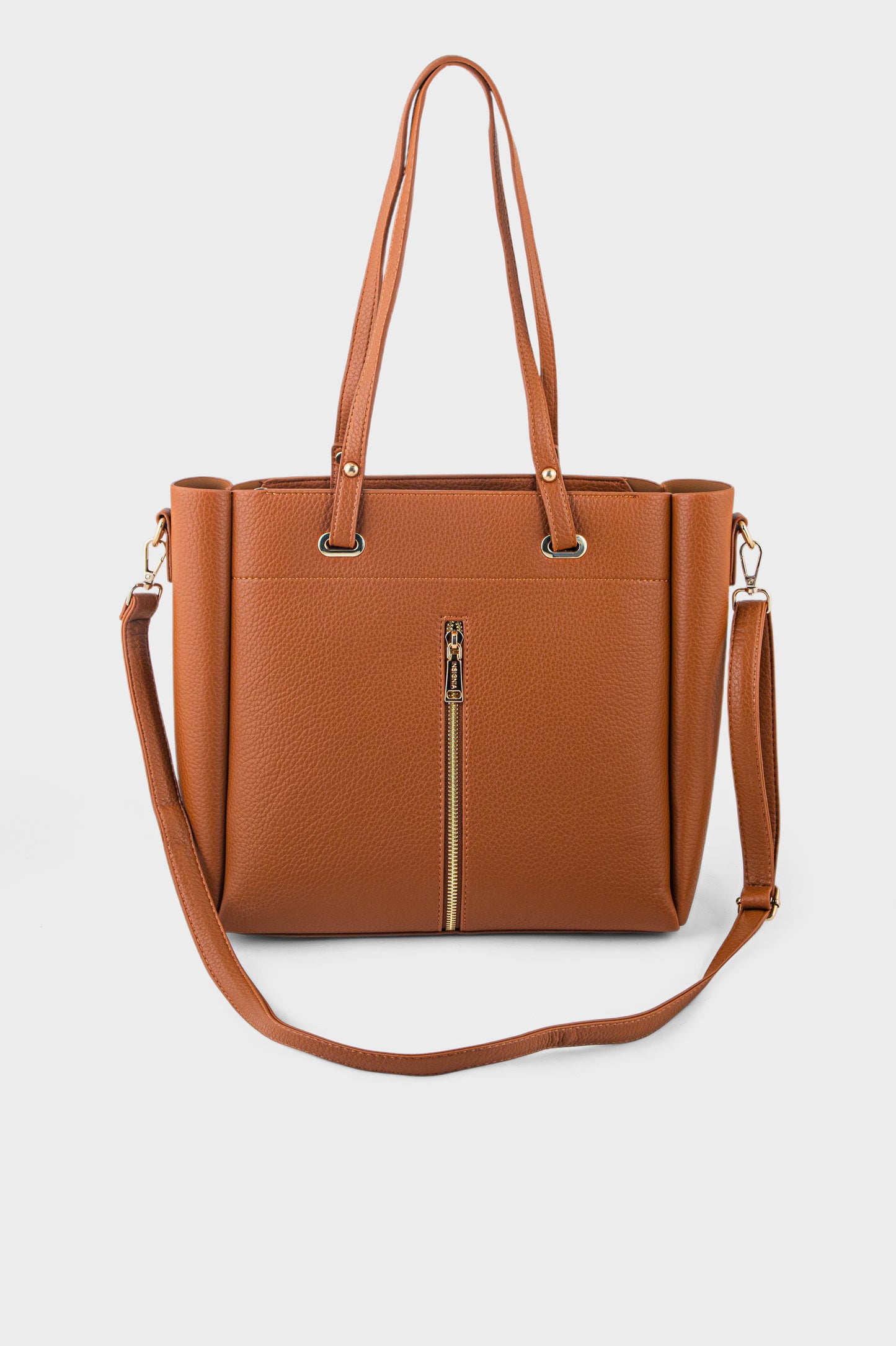 Tote Hand Bags BS2342-Brown