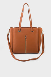 Tote Hand Bags BS2342-Brown