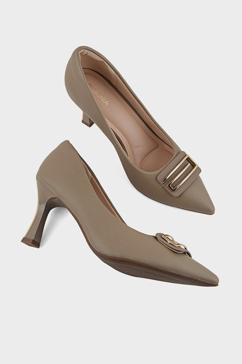 Formal Court Shoes IF5049-Khaki