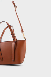 Tote Hand Bags BS2196-Dark Brown