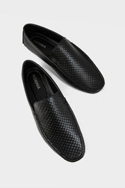 Men Casual Driving Mocs MC4033-Black