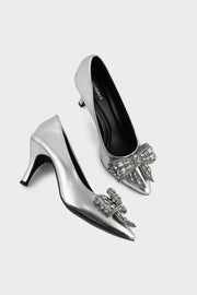 Formal Court Shoes IP5027-Silver