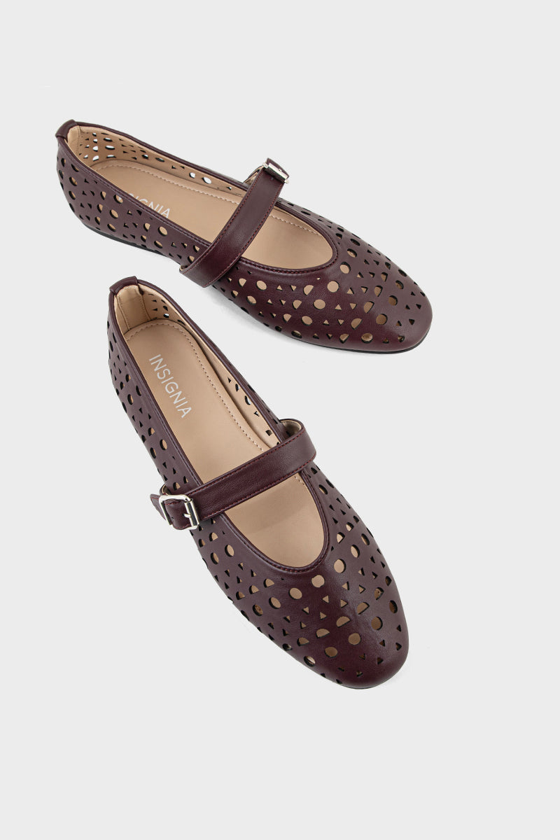 Casual Pumps IC6015-Maroon