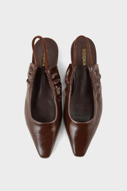 Casual Sling Back IC4012-Dark Brown